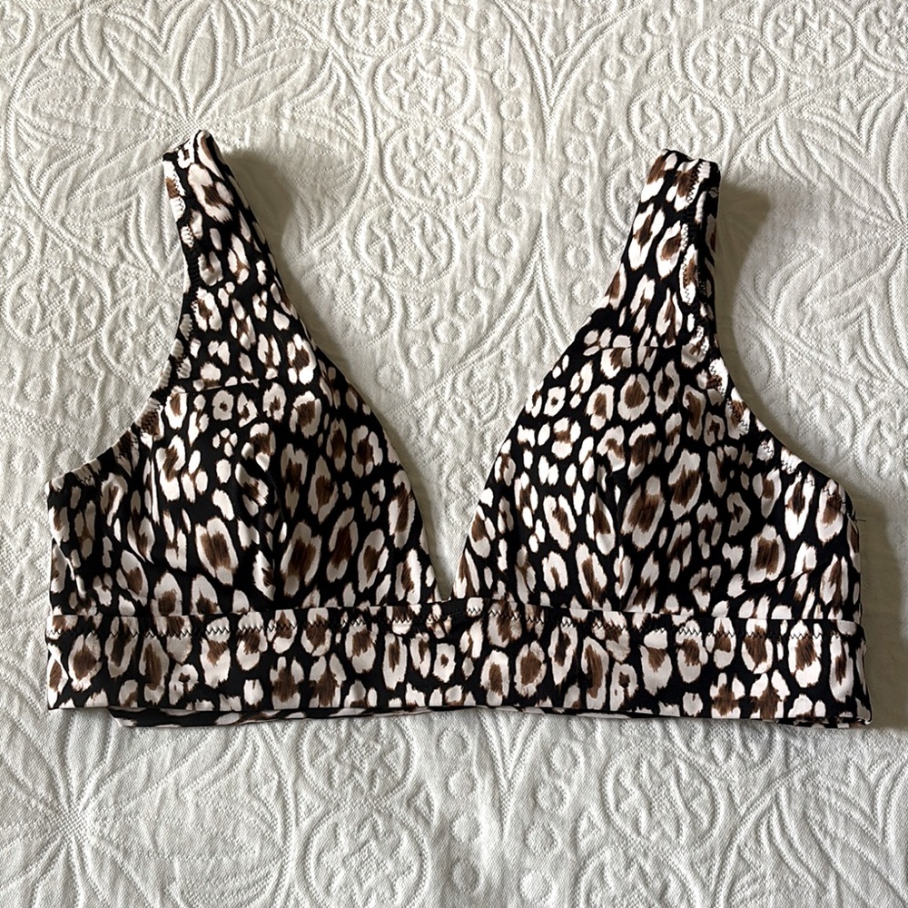 Tommy Bahama Palm Modern Safari Print Bikini Top